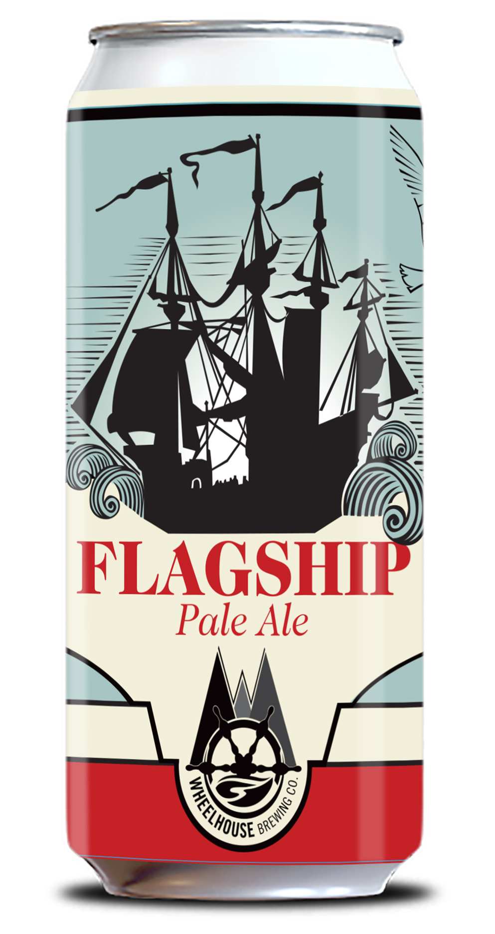 Can of Flagship Pale Ale.